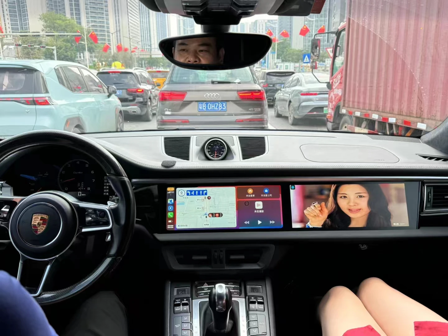 Multimedia Android 13 Layar Ganda Untuk Porsche Macan 2011-2017 Radio Mobil Multimedia Pemutar Video GPS Carplay Unit Utama Otomotif