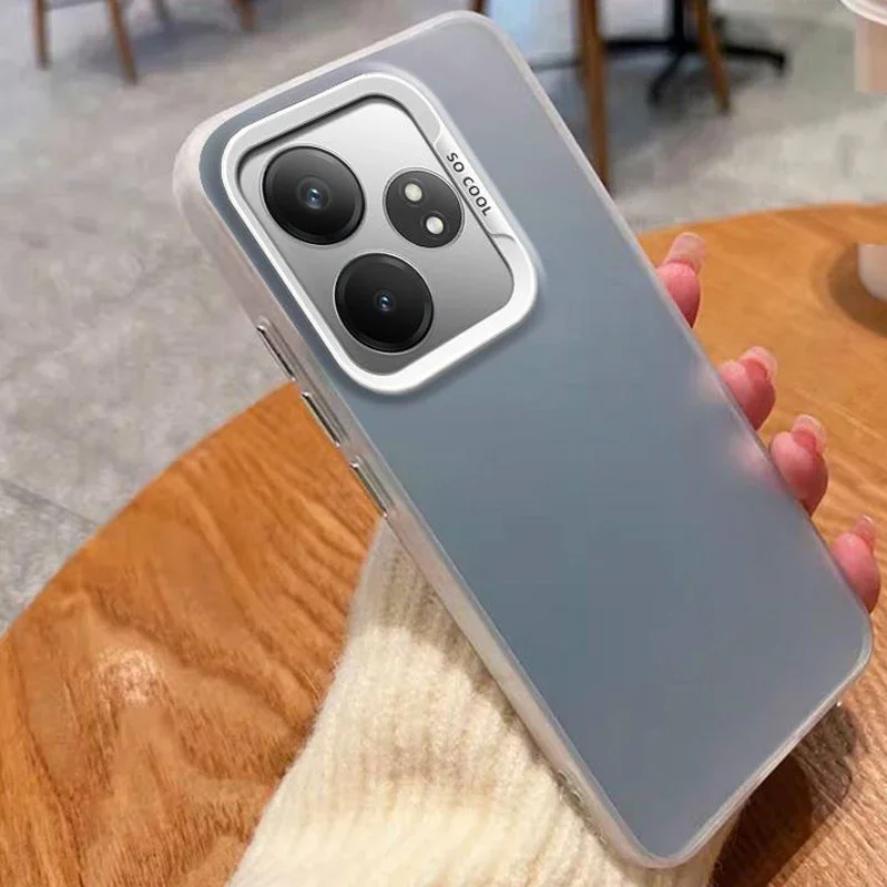 Etui na telefon Realme GT 6T G T 6 Neo6 SE Etui Realme GT Neo6 RMX3853 Metaliczne Aurora Matte Cover