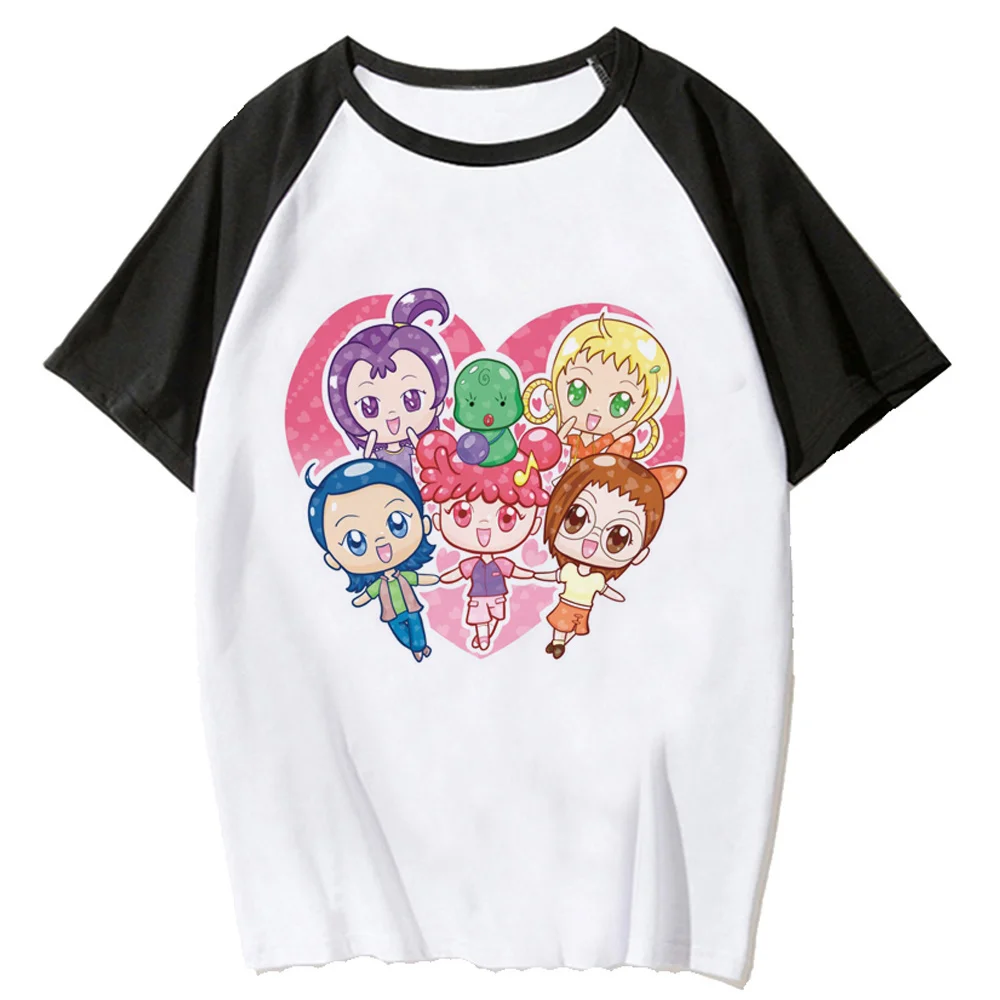 Ojamajo Doremi tshirt women funny manga harajuku t-shirts female streetwear clothes