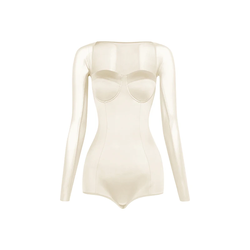 UK Latin-dansjurk - Franse damestop met vierkante hals, ingebouwde bh en rok met hoge split en shorts, zwierige gelaagde elegante set