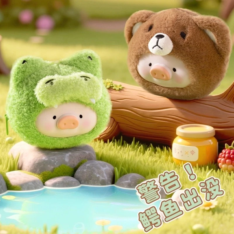 

LULU The Piggy плюшевая силиконовая сумка для наушников серии слепая коробка виниловые плюшевые куклы Kawaii украшения игрушки подарок на день рождения Caixa Caja