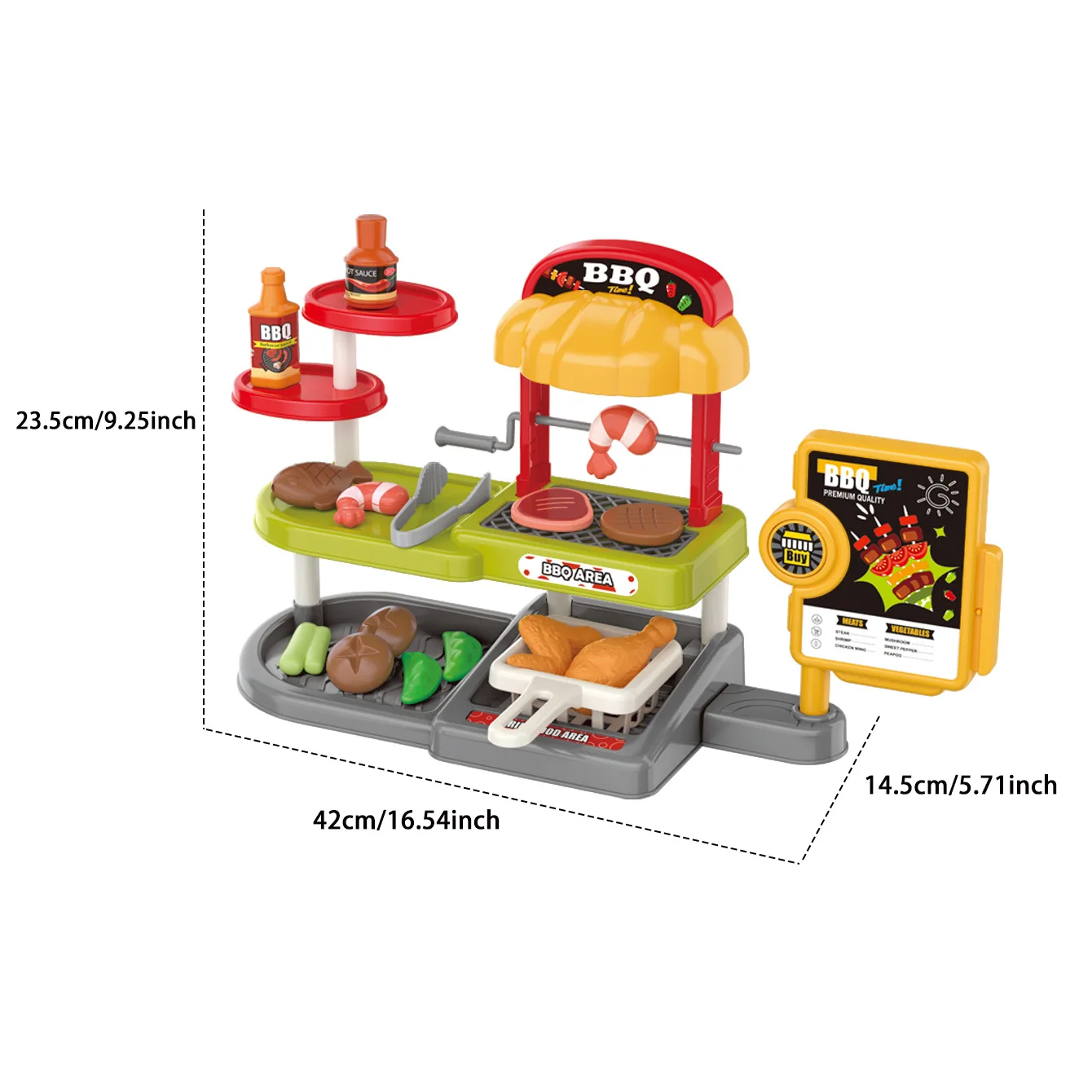 Casa da gioco per bambini giocattolo simulazione hamburger fast food barbecue tavolo mini set regalo