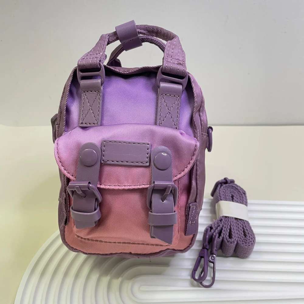 Nowa urocza damska mini torba wodoodporny mały plecak śliczna damska torba na ramię Crossbody kobieta Bolsa