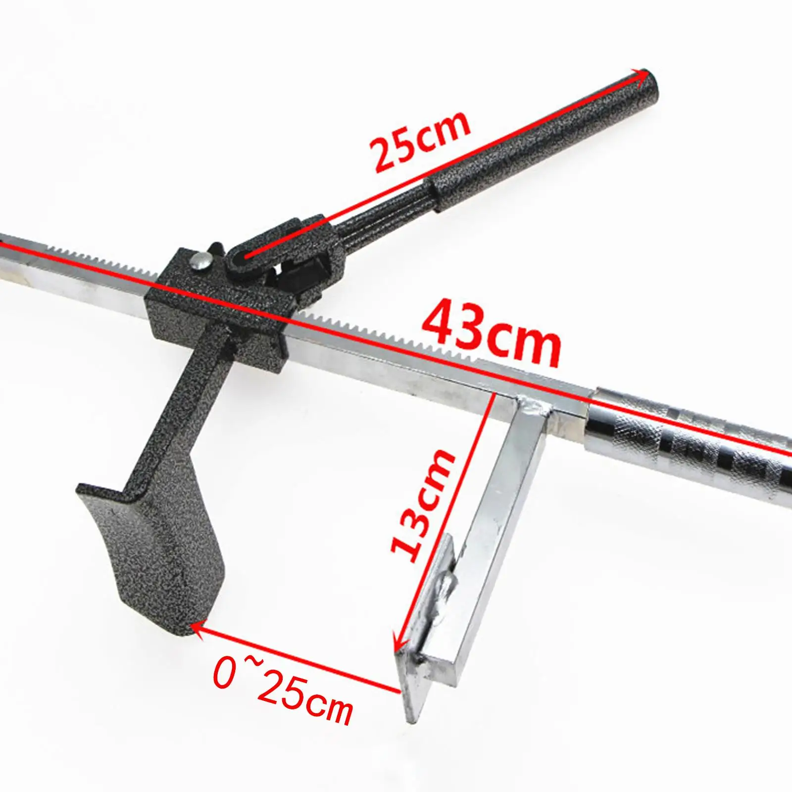 Smontagomme manuale Smontagomme Perno Facile da usare Lunghezza 43 cm Acciaio Premium Sostituisce lo strumento di montaggio portatile durevole