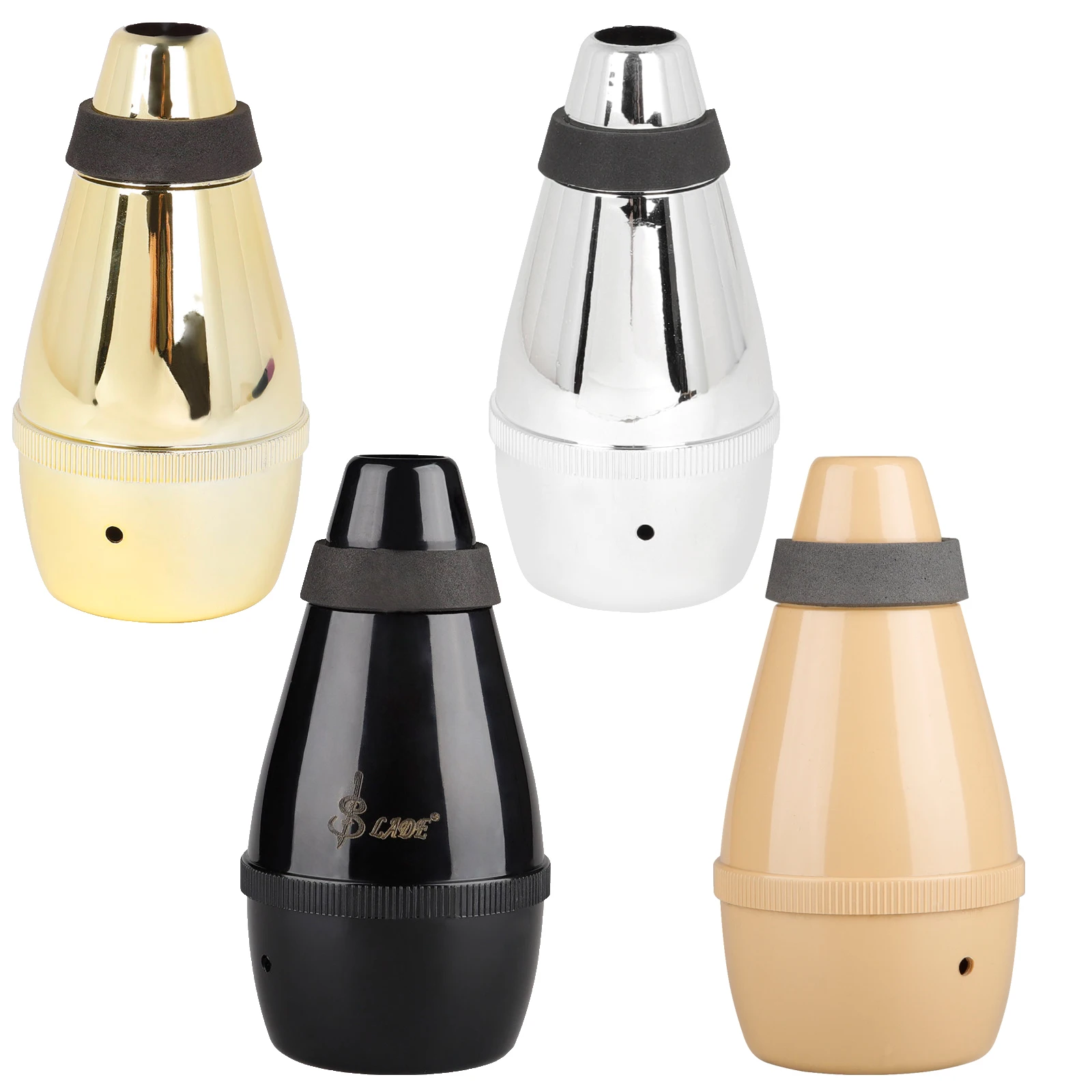 Slade Brass Musik instrument Trompeten stumm Schall dämpfer Teile vollständig geschlossene Trompete schwächphone Praxis Trompete Zubehör