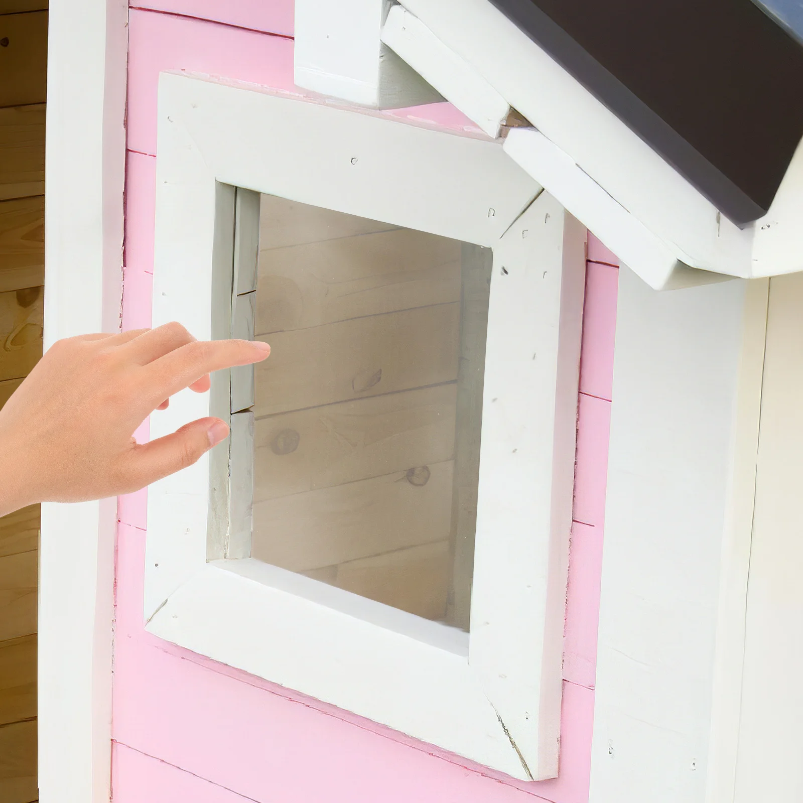 

10Pcs 16x12 Clear Plastic Panels Transparent Sheets for Crafts DIY Window Replacement Dollhouse Projects Dollhouse Window