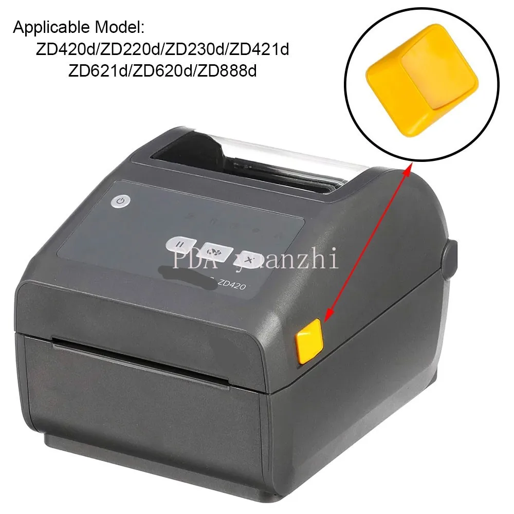 2PCS Side Button For Zebra ZD420D ZD220D ZD620D 230D 880D Direct Thermal Printer