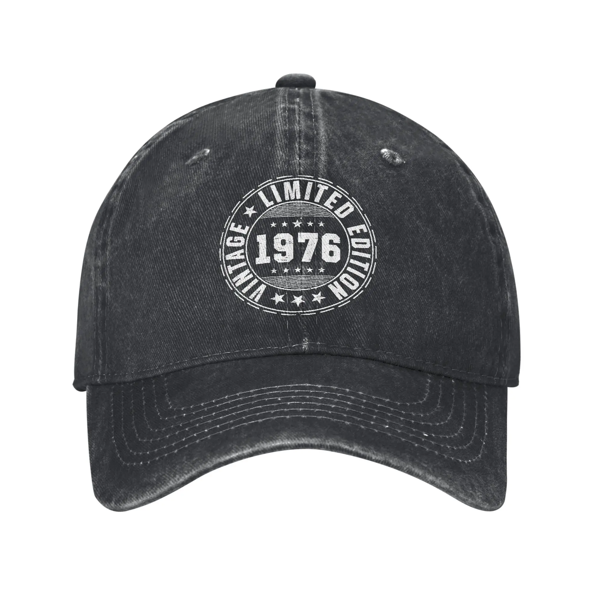 1976 Vintage Limited Edition 50 Year Old 50th Birthday  Merch Baseball Cap Unisex Fashion  Caps Hat Adjustable Casquette Dad Hat