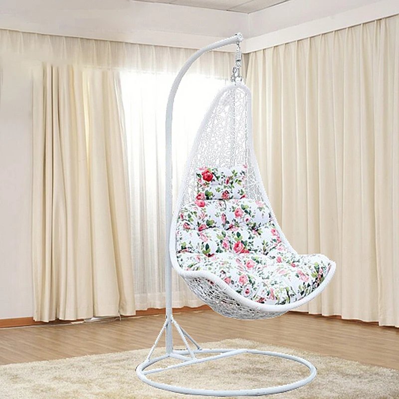 Hanging chair swing home lazy hanging basket rattan chair adult indoor balcony double rocking chair hammock outdoor cradle chair