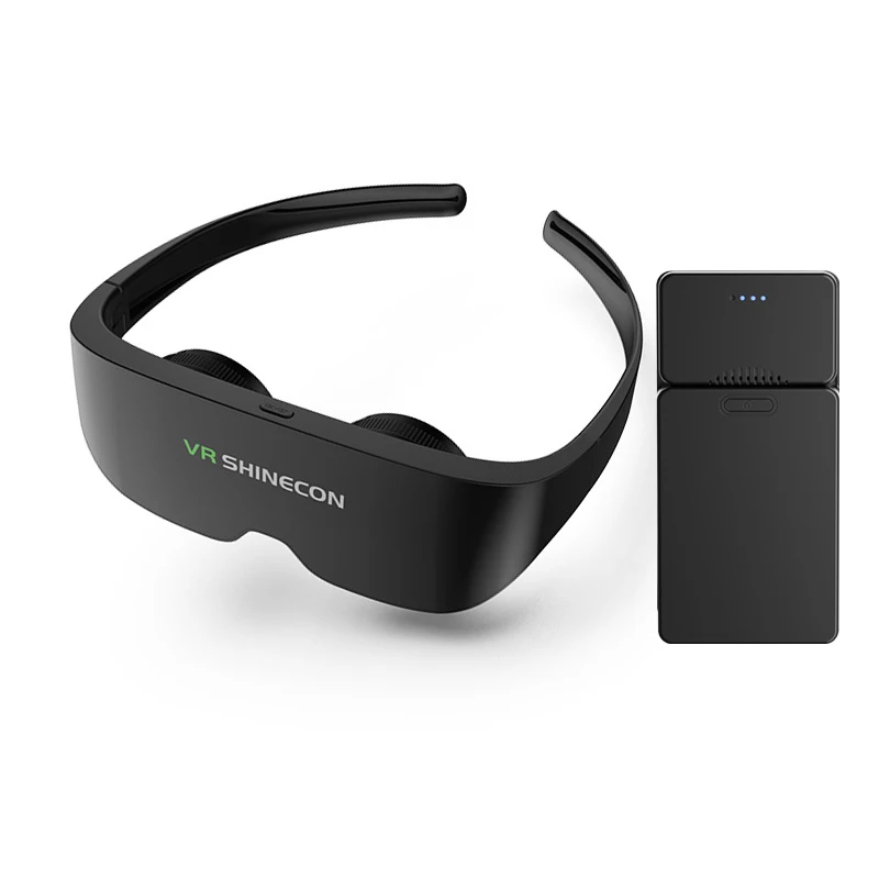 AngiScreen-Lunettes de casque VR intelligentes Imax, distance pupillaire adaptative, écran HD 4K, téléphone portable allergique, 1000 pouces, 60Hz