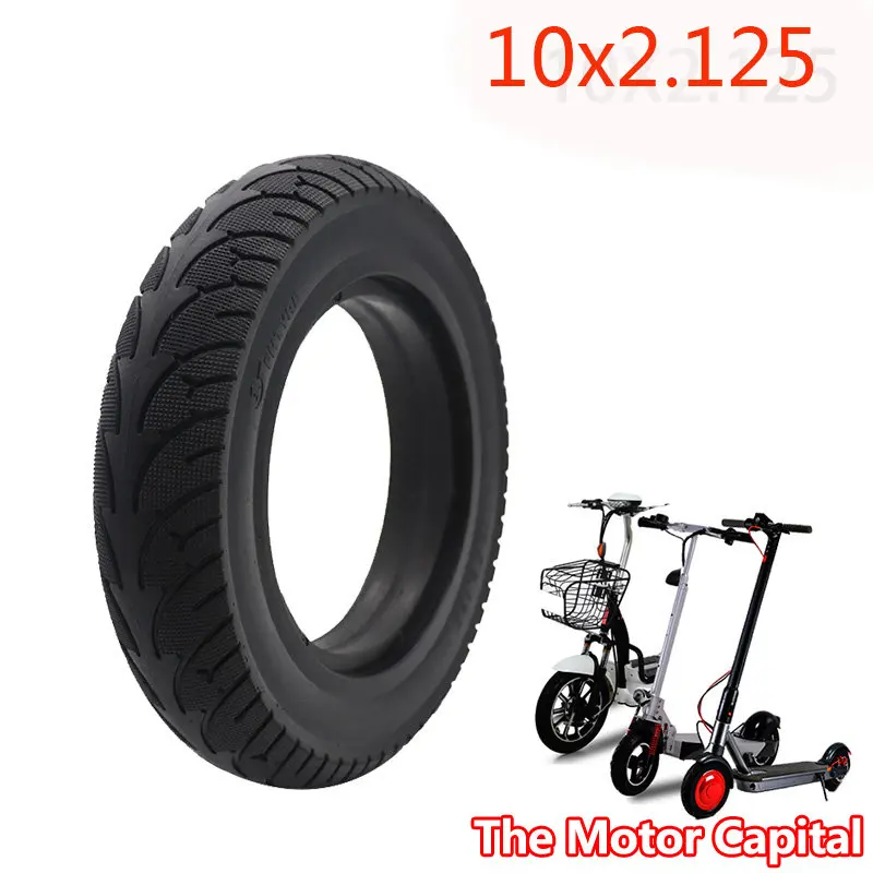 

10x2.125 Solid Tire 10x2.125F Thickening Honeycomb Wheel Tyre for Smart Electric Balancing Scooter Accessory