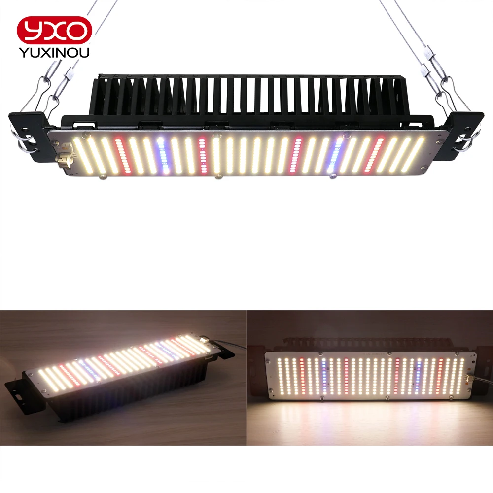 Lámpara LED de espectro completo para cultivo de plantas, fitoamplificador para interior, flores, vegetales, plántulas, invernadero, 300W, 312LED