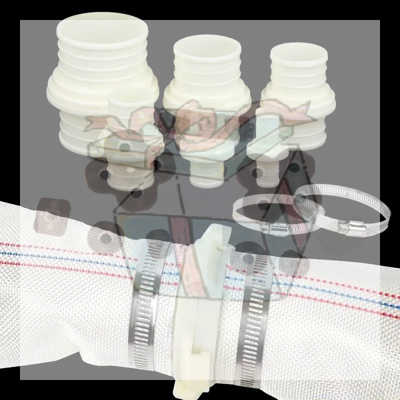 【CC】1/2/3/4inch Garden Irrigation Hose Adapter ABS Plastic Quick Connector Agriculture Watering Pipe Tube Connect Repair