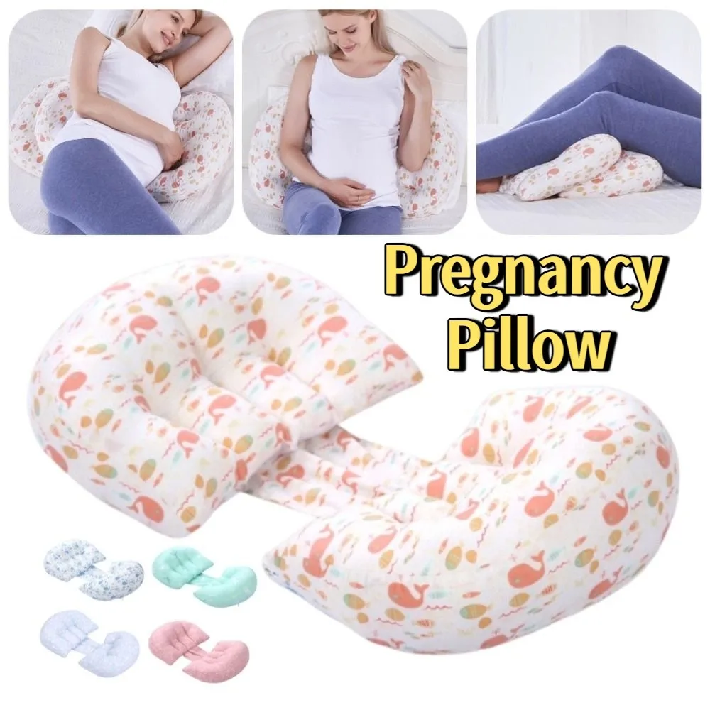 

Мягкая подушка для беременных, удобная регулируемая подушка для поддержки талии, многофункциональная эргономичная женская подушка для сна