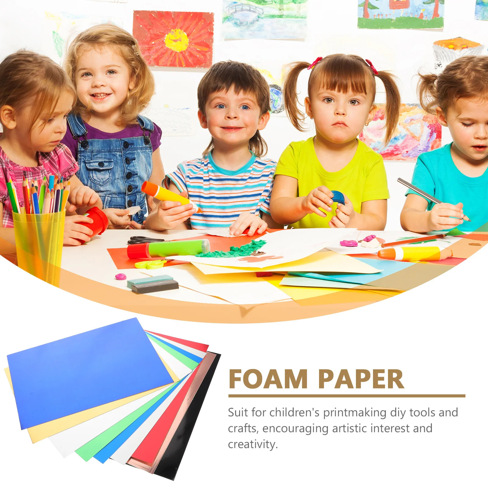 60Pcs Mirror Cardstock Paper Reflective Shiny Craft Paper for DIY Handcraft Projects Creative Activities Sparkling