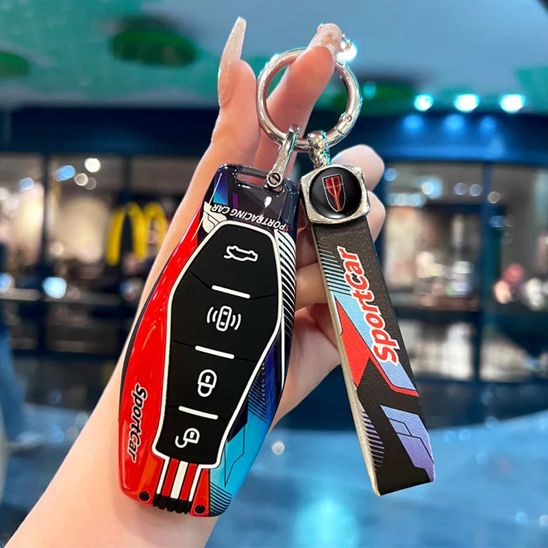 

Zinc Alloy For Hongqi HS5 H5 H9 HS7 H7 L5 HS3 L9 2023 2024 2025 Classic Protection Car Key Case Cover Key Shell Car Accessories