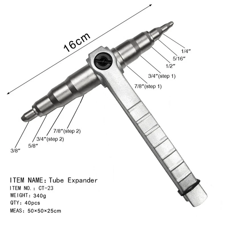 1 PCS Refrigeration Expanding Tool Air Conditioners Expanded Manual Refrigeration Tube Expander Manual Flaring Tool