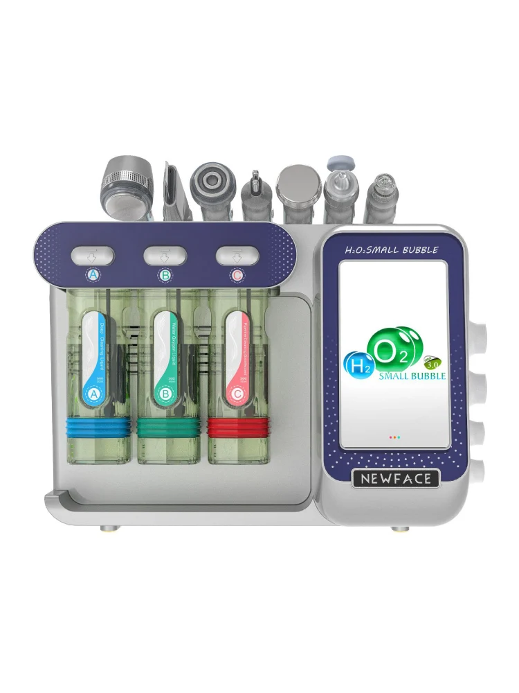 7 in 1 Oxygen Bubble Facial H2O2 Beauty Peel Diamond Hydrodermabrasion Aqua Hydro Dermabrasion Microdermabrasion Machine
