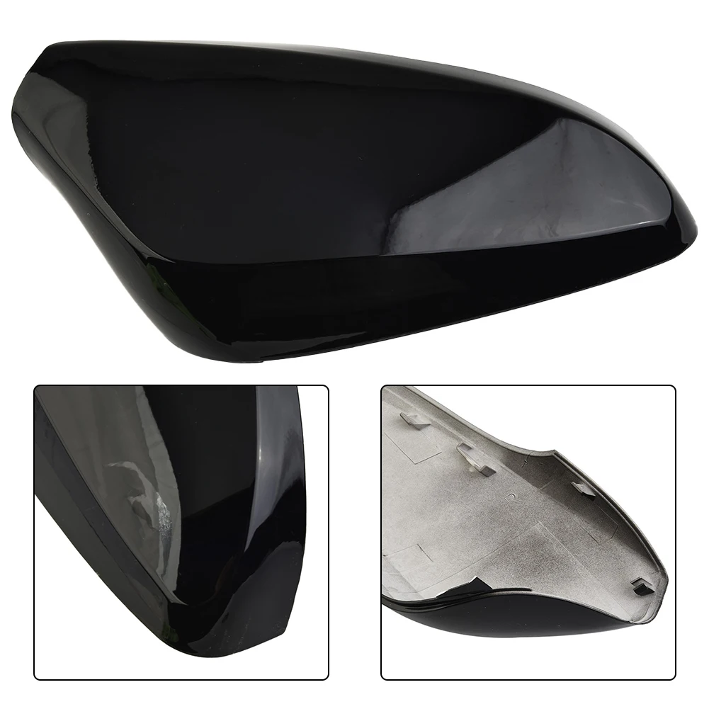 

Brand New Mirror Cap Cover Car Parts 1Set 87616-3X000 876263X000 Accessories Black For HYUNDAI Elantra 2011-2013
