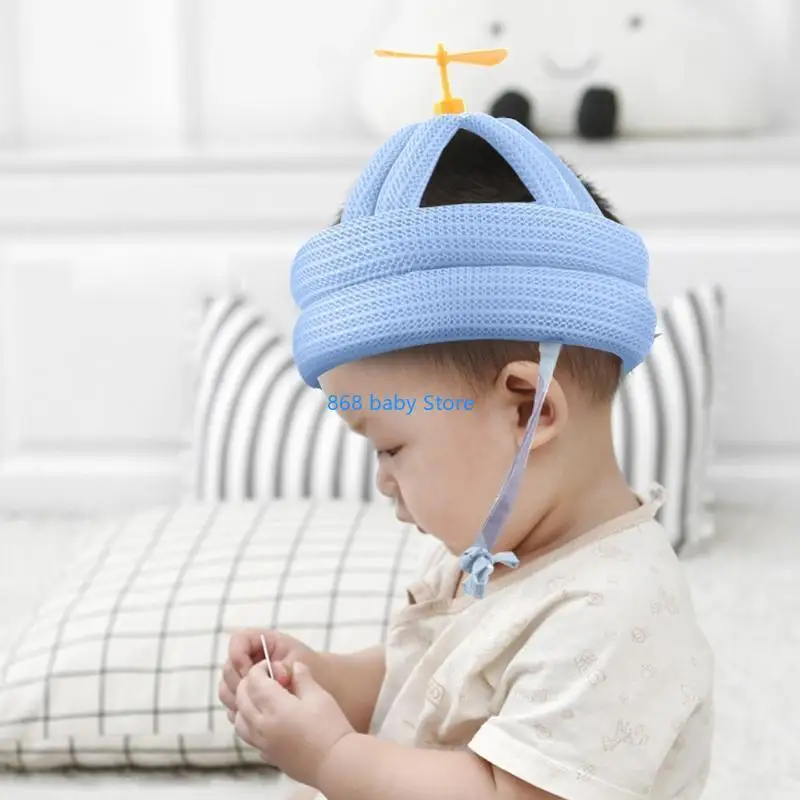 29EE Anti-collision Baby Toddler Cap Adjustable Breathable Baby Anti-fall Head Cap