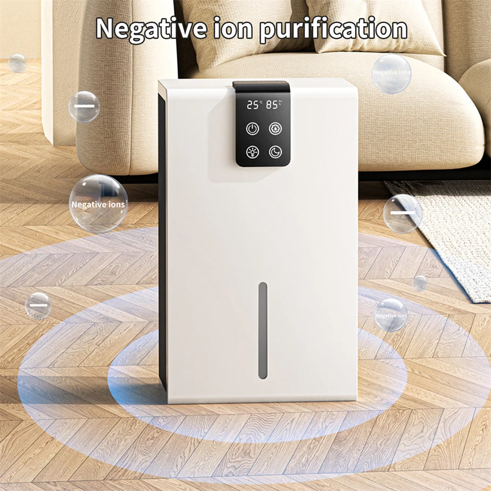 2.6L Dehumidifier Home Dry Air Large Capacity Indoor Moisture Remover Bedroom Office Silent Air Purification Dehumidifier