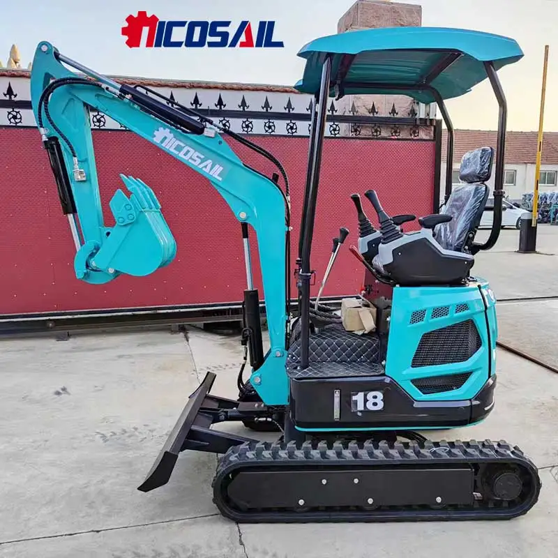 

Hot Sale Small Mini Excavator - Crawler Design, Ideal for Industrial Plants & Agricultural Fields