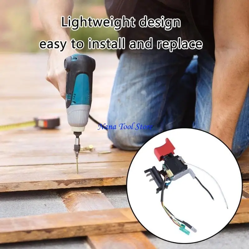 

31GJ BS10.8V Переключатели питания для ударной дрели для BS 10,8 В 12 В, запасная часть электрического инструмента в сборе,