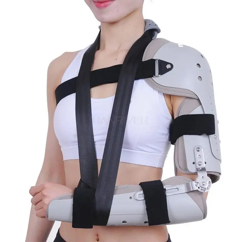 Verstelbare Elleboog Joint Vaste Brace Corrigerende Orthese Activiteit Beperking Arm Breuk Protector