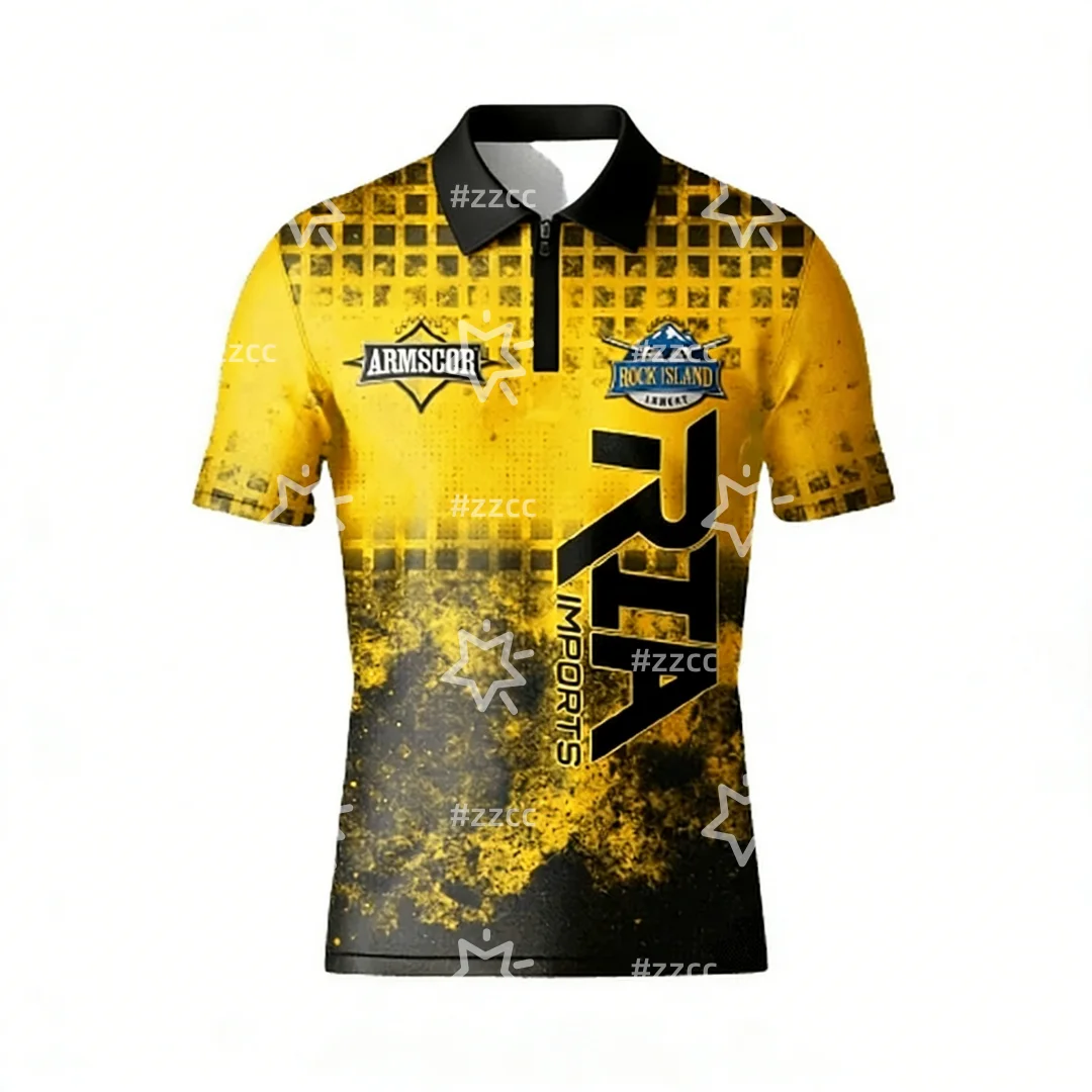 

Спортивная одежда Lock n Load Armscor RIA (желтая) с принтом для любителей оружия: мужская футболка-поло, быстросохнущая спортивная футболка, детская одежда, женская футболка.