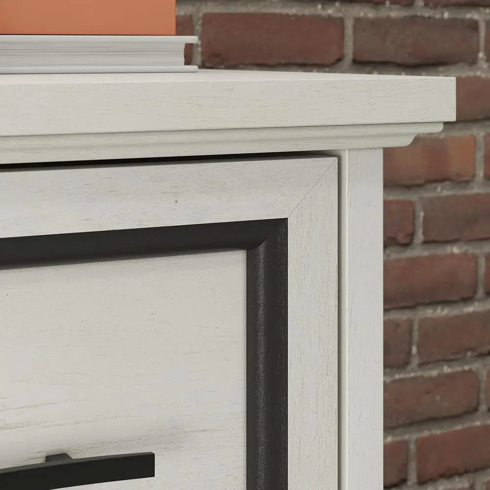 Carolina G 2-Drawer Lateral File Cabinet, Winter Oak Finish