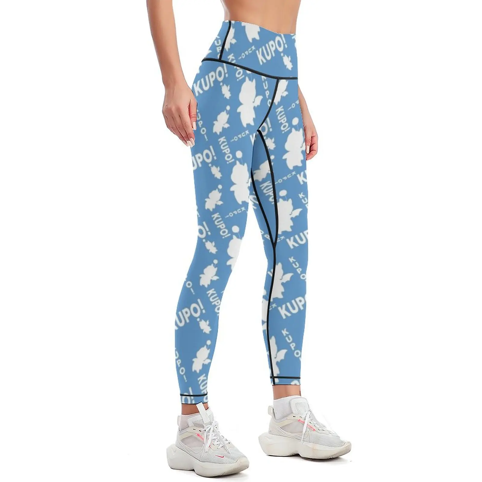 Moogle print, Kupo Leggings Women's sports sport legging Womens Leggings