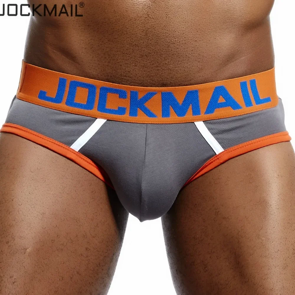 JOCKMAIL New cotton sexy men underwear  Modal mens underpants male panties shorts U convex gay underwear slips men\'s briefs