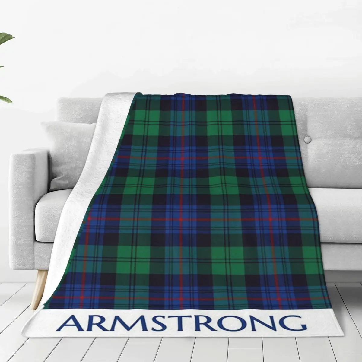 

Clan Armstrong Tar Blanket Fleece Super Soft Sofa Throw Blankets For Couch Bedding Outdoor Throws Bedspread Quilt