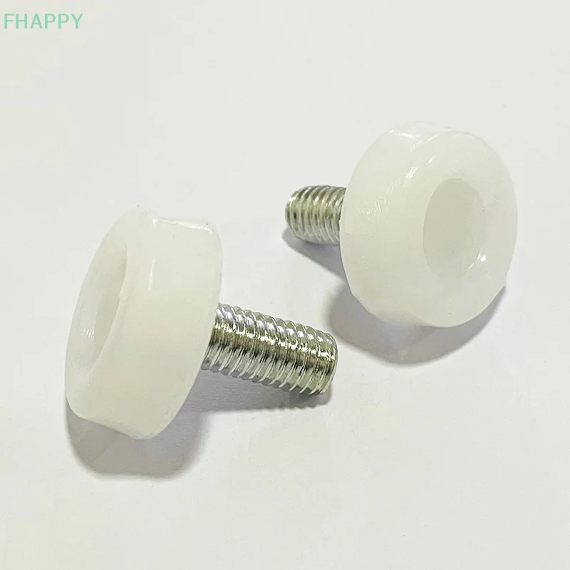 4 pezzi nero bianco ferro plastica mobili tavolo sedia divano gamba piedi livellatore regolabile scorrimento slide pad M6 M8