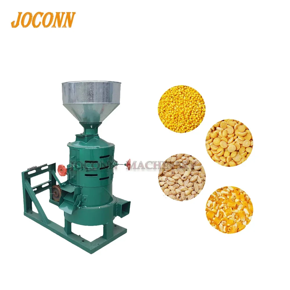 Professional Red Bean Corn Skin Peeling Machine Rice Grain Husker Machine Soybean Oat Dehuller Machine