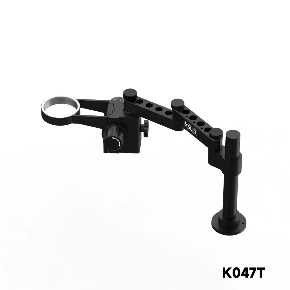 

RF4 KSLID K047T Microscope Swing Metal Arm 360° Rotatable Articulating Stand Stereo Trinocular Digital Video Microscope Camera