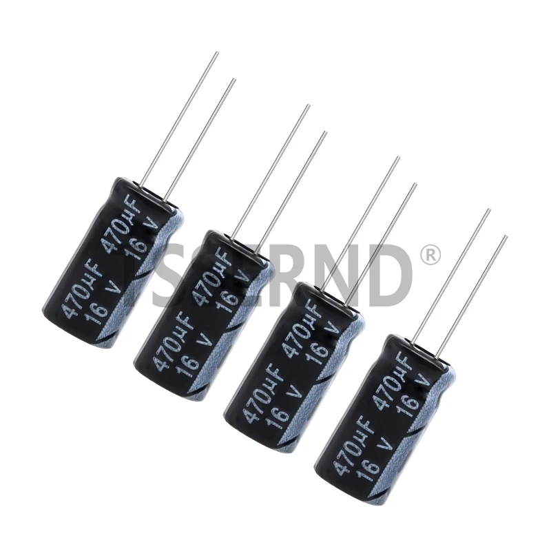 120 pz 16 V 25 V 50 V Condensatore Elettrolitico Kit Condensatore Elettrolitico In Alluminio 12 Valori 1uF-470uF DIP Condensatori Elettroliti