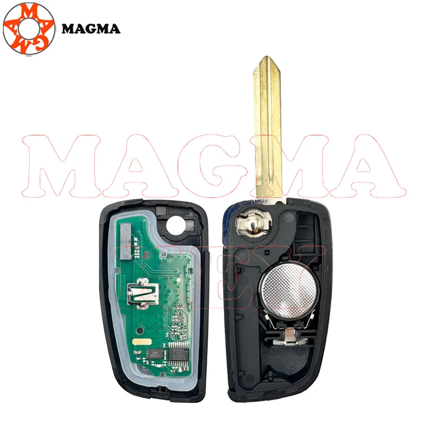 MAGMA FCC: CWTWB1G767 مفتاح السيارة الوجه عن بعد 433 ميجا هرتز 4A PCF7961M لنيسان قاشقاي روج J11 بولسار C13 جوك F15 X-Trail T32 ميكرا #3