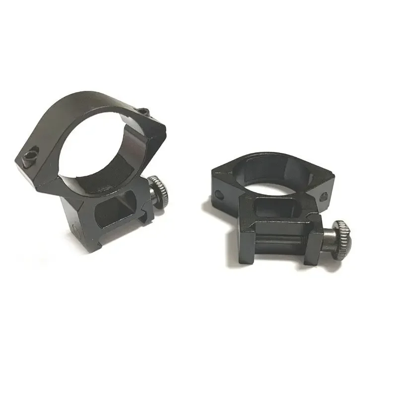 2 unids/pack 30mm anillo de montaje para mira telescópica táctica 20mm carril de cola de milano perfil alto para mira telescópica caza montaje linterna pista