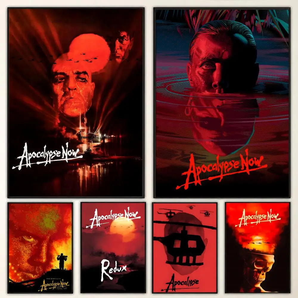Apocalypse Now Classic 70s War Cinema Visuals Film Art Poster Aesthetic Art Print for Bedroom & Living Room Decor, Unframed
