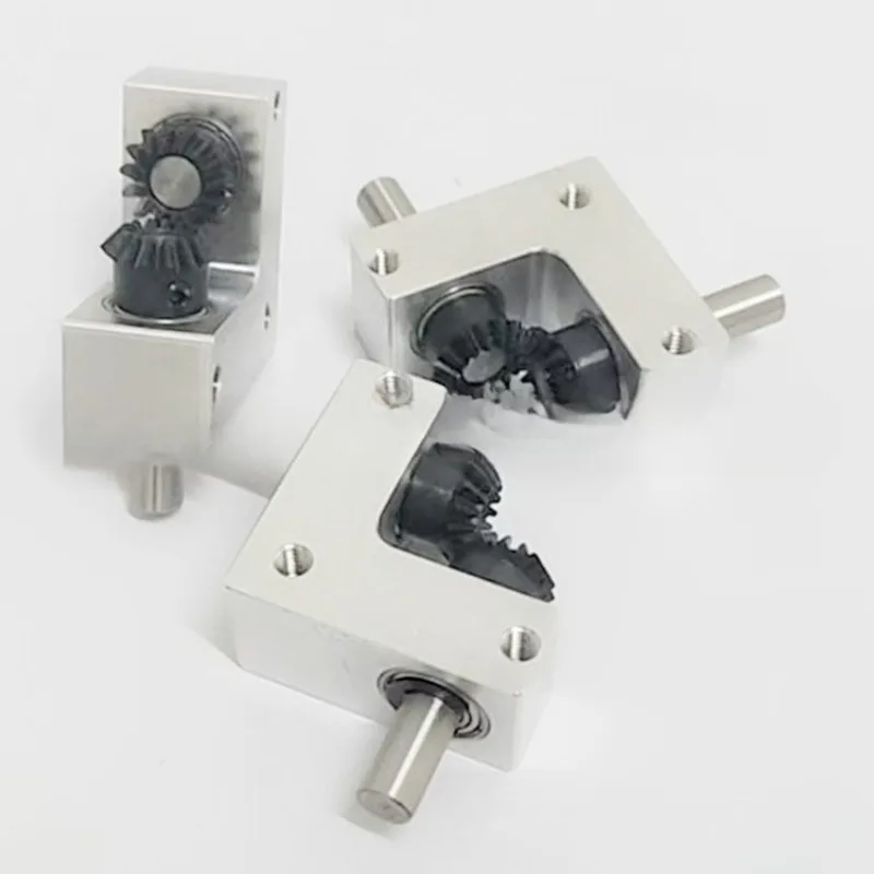 Spot 90 Degree Converter 1:1 Small Cone Bevel Gearbox Right Angle Commutator Output Shaft Diameter 4mm5mm6m