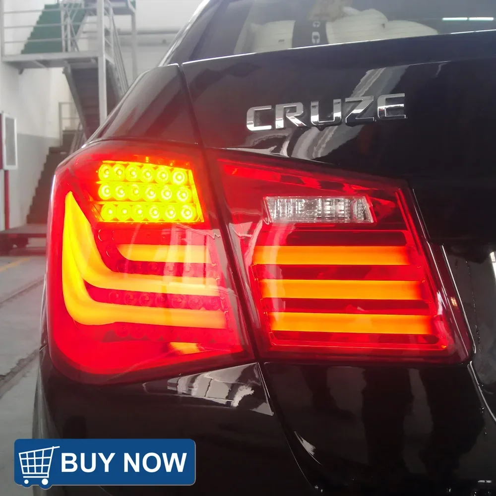 

Задние задние фонари автомобиля в сборе для Chevrolet Cruze 2009-2014, обновление BMW F02, стиль, мигающий задний фонарь, аксессуары для инструментов