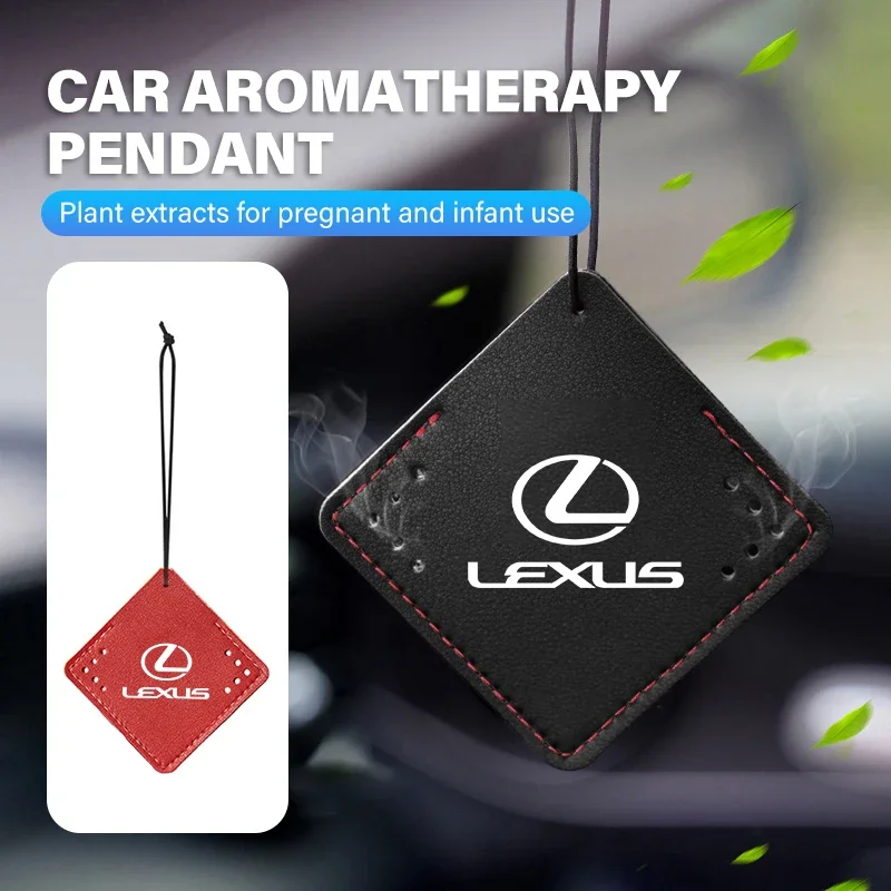 Car Fragrance Pendant Air Freshener Aromatherapy Perfume Tablet For Lexus UX250h RX450h CT200h RX400h NX300h RX350 RX300 GX470