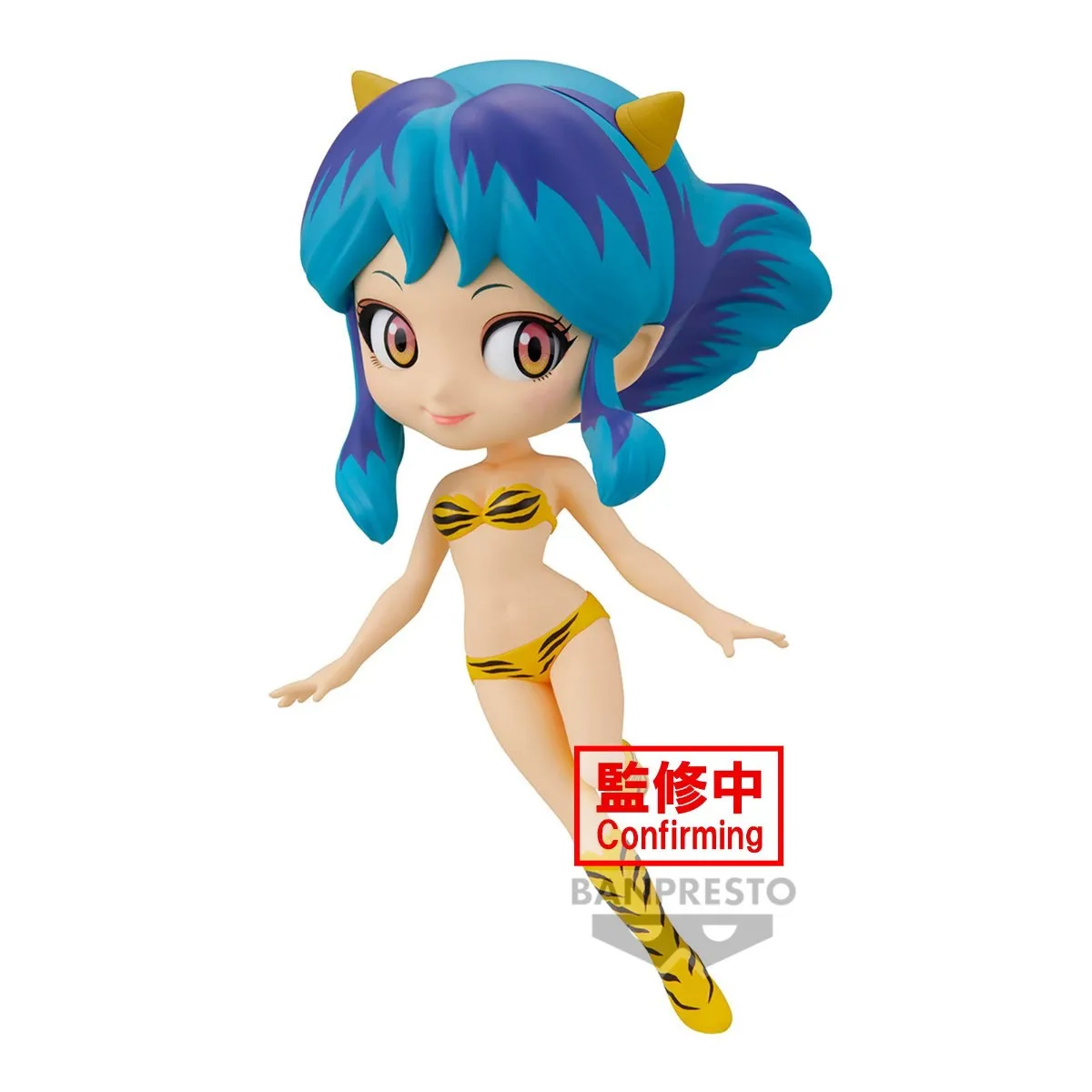 Original BANDAN BANPRESTO Urusei Yatsura Lum Luma Anime Qposket Figure Toys 14cm PVC Model Collection Doll For Birthday Gift