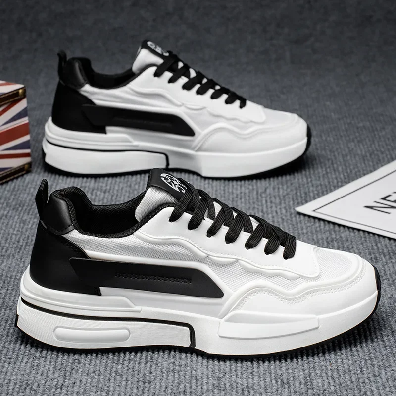أحذية رجالي جديدة كبيرة الحجم موضة سميكة سوليد أحذية رياضية غير رسمية أحذية رياضية رجالية في الهواء الطلق الجري فاسق أحذية رجالية المتسكعون