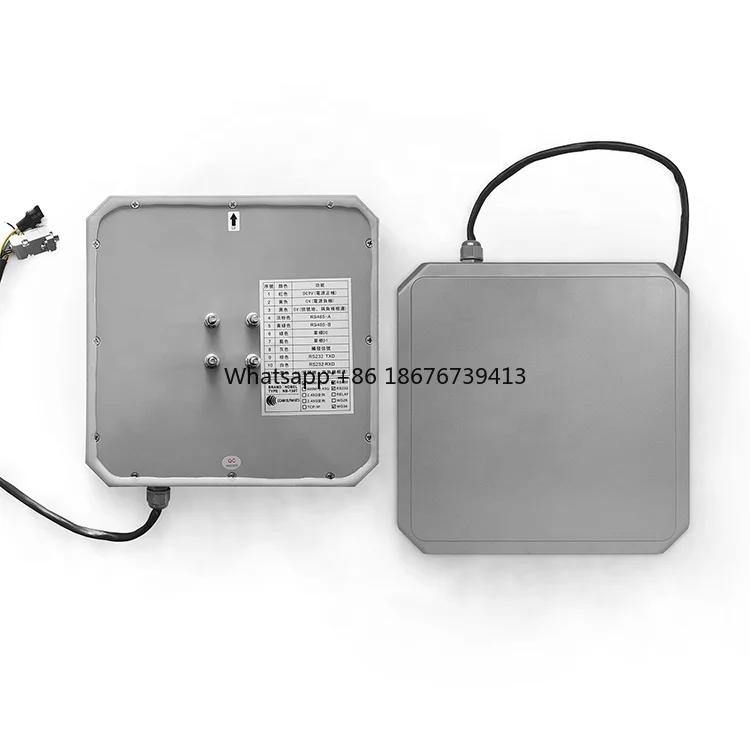 UHF RFID Reader with up 8 cm Reading Distance for Parking Management Systems Compatible 860-960 MHz ISO 18000-6C Standard