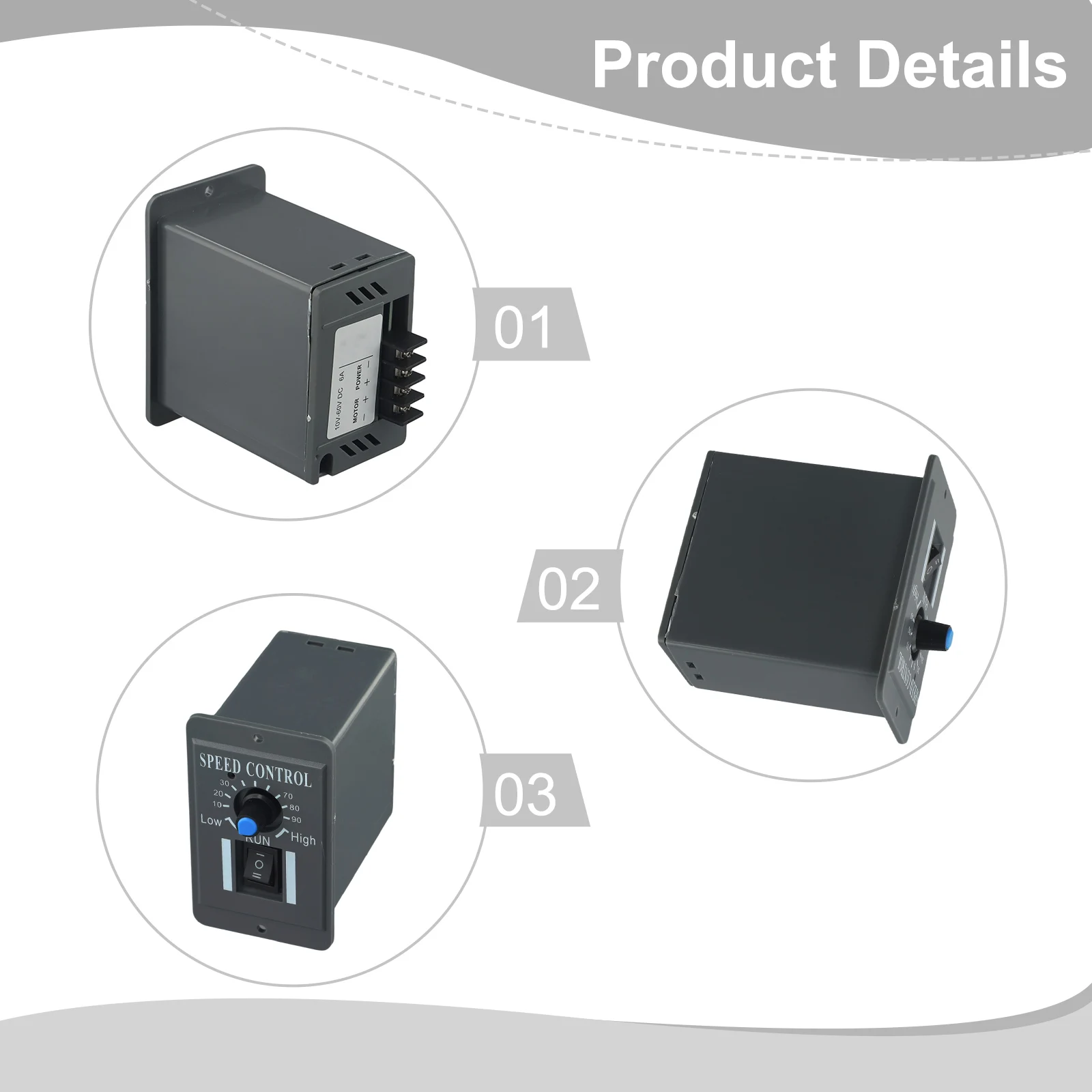 

Надежный регулятор скорости двигателя постоянного тока для работы вперед и назад. Технология точной регулировки скорости.