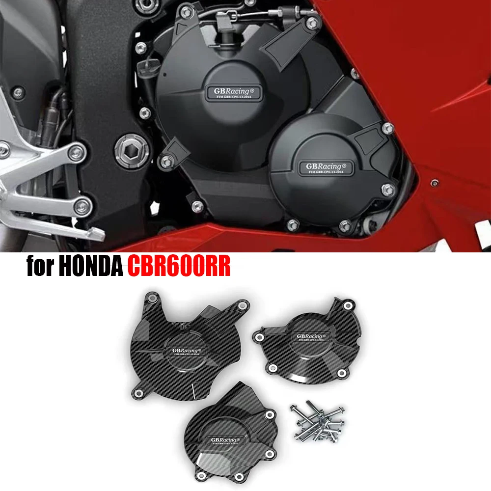 

2025- CBR600RR NEW Motorcycle Engine Cover Sets Bonnet Protector Engine Cover KIT FOR HONDA CBR600RR CBR 600RR 2029 - 2025