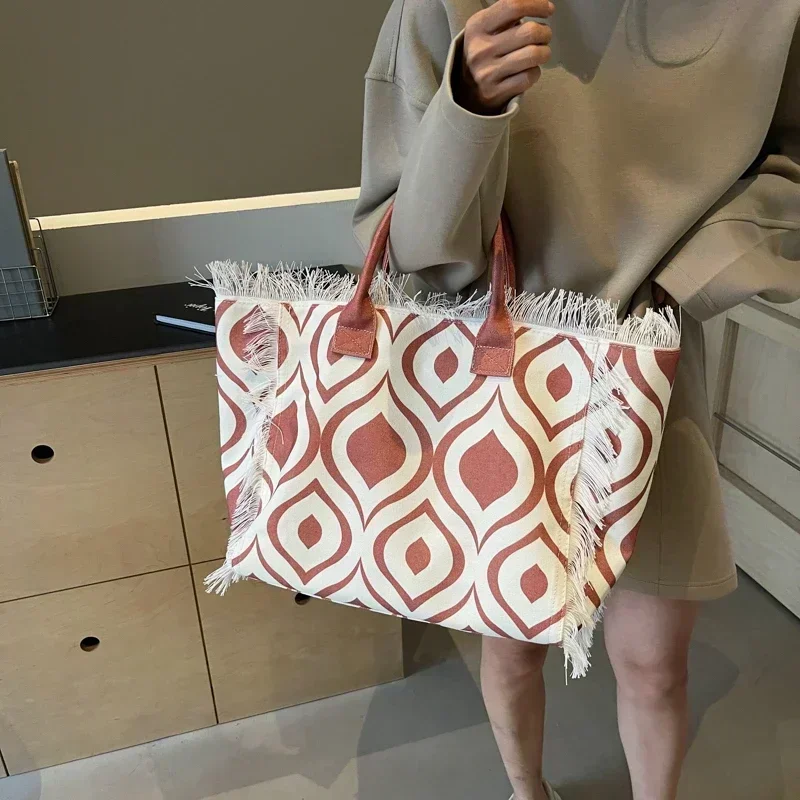 versao-coreana-cor-colisao-de-alta-capacidade-lona-sacola-2025-moda-padrao-lazer-tempo-a-unica-bolsa-de-ombro-feminina