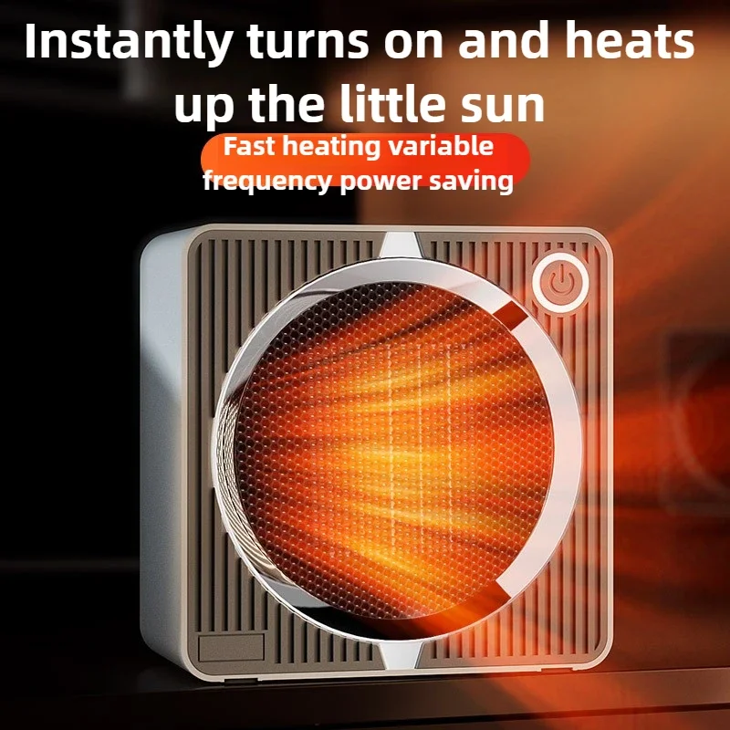 

Низкопотребляемый керамический PTC-обогреватель 500 Вт, настольный, для дома, с интеллектуальным управлением, 180°C ° Широкоугольный воздухораспределитель EU UK